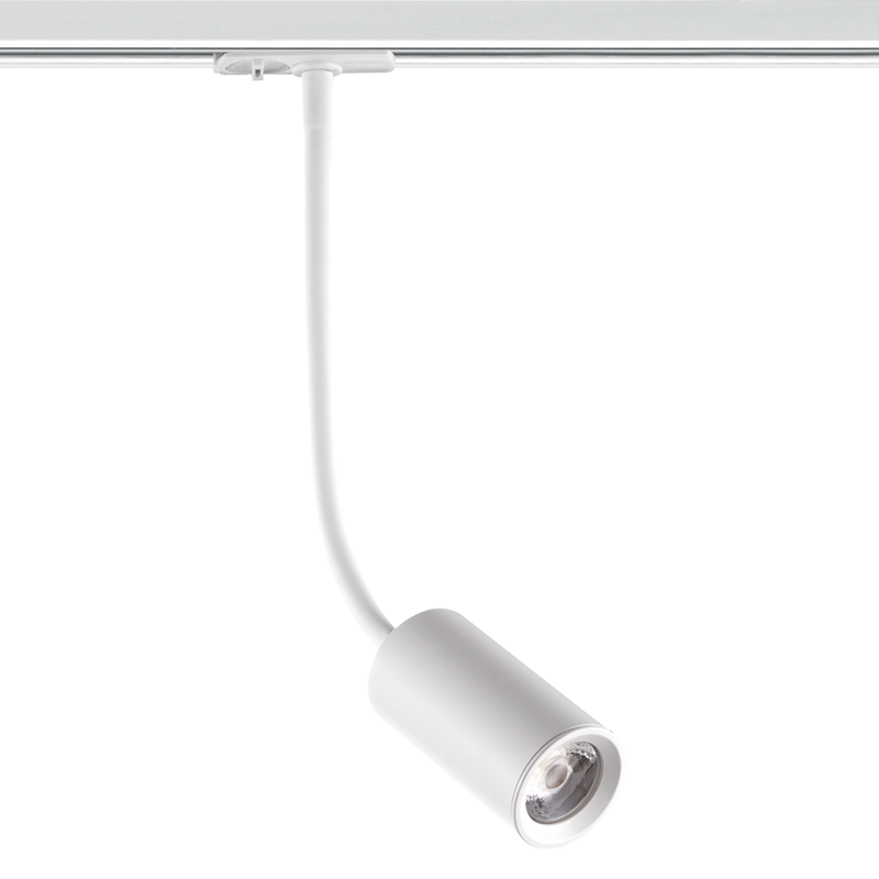 WHITE LED TRACK LIGHT 10W 3000K 2WIRES 24° 850LM 230V Ra80 OLIV1030W2 WHITE LED TRACK LIGHT 10W 3000K 2WIRES 24° 850LM 230V Ra80 OLIV1030W2