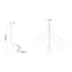 WHITE LED TRACK LIGHT 10W 3000K 4WIRES 24° 850LM 230V Ra80 OLIV1030W4 WHITE LED TRACK LIGHT 10W 3000K 4WIRES 24° 850LM 230V Ra80 OLIV1030W4