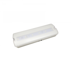 MAINTAINED EMERGENCY LED 4W 3HRS 200LM 6000K 230V TEST BUTTON HAPES463M MAINTAINED EMERGENCY LED 4W 3HRS 200LM 6000K 230V TEST BUTTON HAPES463M