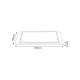 MAINTAINED EMERGENCY LED SMD LUMINAIRE 4W 3HRS 300LM 4000K 230V IP65 MAZOR440 MAINTAINED EMERGENCY LED SMD LUMINAIRE 4W 3HRS 300LM 4000K 230V IP65 MAZOR440