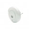 SENSOR NIGHT LAMP 1W 4000K WITH 2 USB PORTS  ,POWER SWITCH ON/OFF K AUTO MODE, WHITE PLASTIC 230V IP20 SF78LED