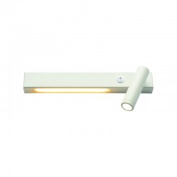 WALL LAMP LED 12W 3200K 980LM WHITE METAL 28Χ11Χ8CM SF2110LEDWH WALL LAMP LED 12W 3200K 980LM WHITE METAL 28Χ11Χ8CM SF2110LEDWH