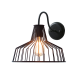 WALL LAMP METAL BLACK 1 Χ Ε27 D30CM BELL HADES KS1525W1BK WALL LAMP METAL BLACK 1 Χ Ε27 D30CM BELL HADES KS1525W1BK