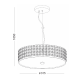PENDANT D31,5CM 3ΧΕ14 ETNA DLA619B2 PENDANT D31,5CM 3ΧΕ14 ETNA DLA619B2