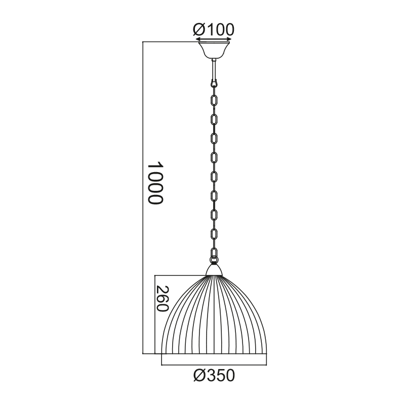 PENDANT 1XE37 WHITE STRIPED GLASS D38CM MANOLIA AD5001M PENDANT 1XE37 WHITE STRIPED GLASS D38CM MANOLIA AD5001M