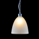 PENDANT 1XE37 WHITE STRIPED GLASS D20CM MANOLIA AD5001S PENDANT 1XE37 WHITE STRIPED GLASS D20CM MANOLIA AD5001S