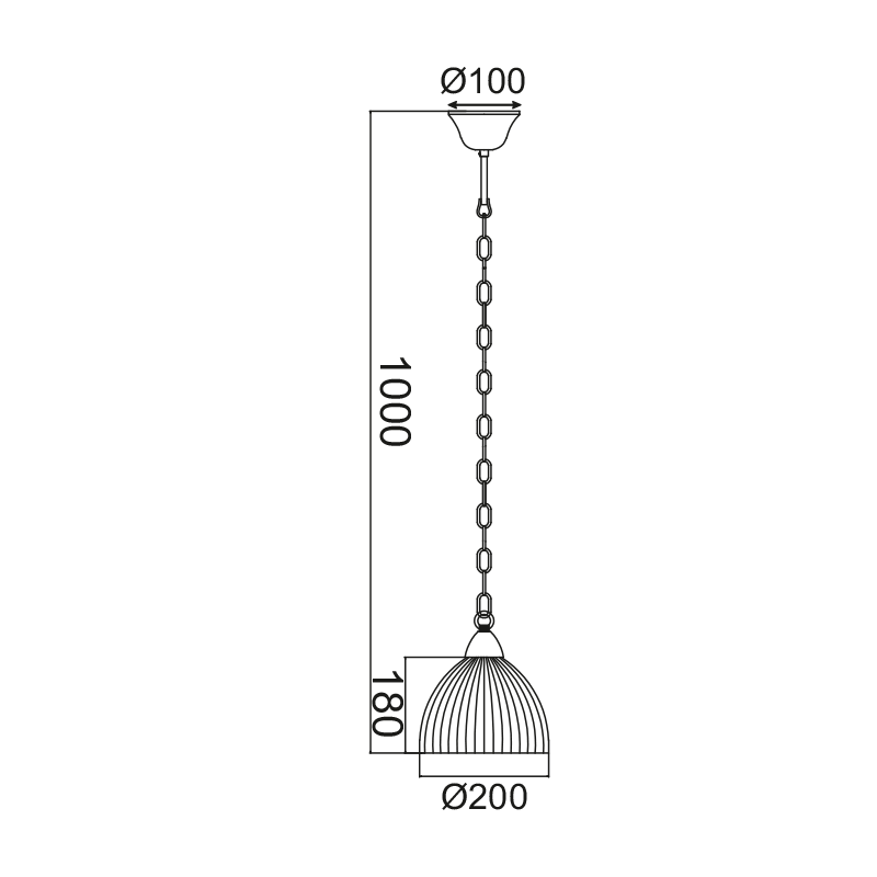 PENDANT 1XE37 WHITE STRIPED GLASS D20CM MANOLIA AD5001S PENDANT 1XE37 WHITE STRIPED GLASS D20CM MANOLIA AD5001S