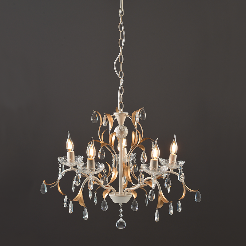 PENDANT 5XE14 METAL PATINΑ WHITE/BLACK+SHADE Φ68ΧΗ108CM SARDINIA DL9345PWG PENDANT 5XE14 METAL PATINΑ WHITE/BLACK+SHADE Φ68ΧΗ108CM SARDINIA DL9345PWG
