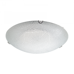 WALL MOUNTED/CEILING 2XE27 CRYSTAL GLASS+METAL Φ30ΧΗ10CM FORCE DL08130 WALL MOUNTED/CEILING 2XE27 CRYSTAL GLASS+METAL Φ30ΧΗ10CM FORCE DL08130