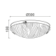 WALL MOUNTED/CEILING 2XE27 CRYSTAL GLASS+METAL Φ30ΧΗ10CM FORCE DL08130 WALL MOUNTED/CEILING 2XE27 CRYSTAL GLASS+METAL Φ30ΧΗ10CM FORCE DL08130