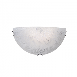 WALL MOUNTED 1XE27 CRYSTAL GLASS+METAL 30Χ15ΧΗ10CM FORCE DL081302 WALL MOUNTED 1XE27 CRYSTAL GLASS+METAL 30Χ15ΧΗ10CM FORCE DL081302