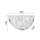 WALL MOUNTED 1XE27 CRYSTAL GLASS+METAL 30Χ15ΧΗ10CM FORCE DL081302 WALL MOUNTED 1XE27 CRYSTAL GLASS+METAL 30Χ15ΧΗ10CM FORCE DL081302