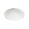 WALL MOUNTED/CEILING 2XE27 WHITE GLASS MOTIVE+METAL Φ30ΧΗ10CM SCILLA DL0830