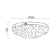 WALL MOUNTED/CEILING 2XE27 WHITE GLASS MOTIVE+METAL Φ30ΧΗ10CM SCILLA DL0830 WALL MOUNTED/CEILING 2XE27 WHITE GLASS MOTIVE+METAL Φ30ΧΗ10CM SCILLA DL0830
