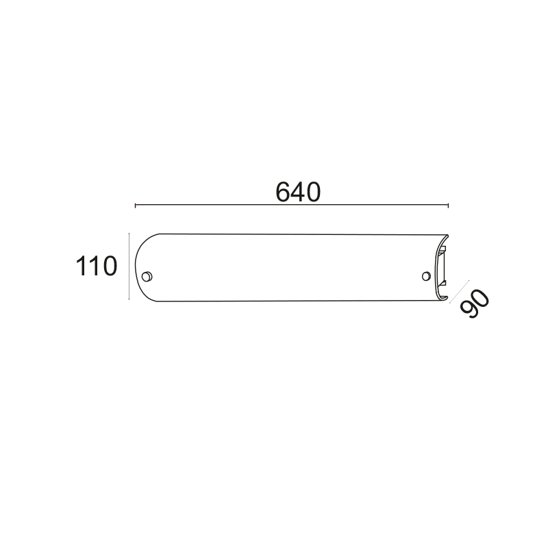 WALL CEILING 2X40W E14 11X9X65cm MAN DL112B4