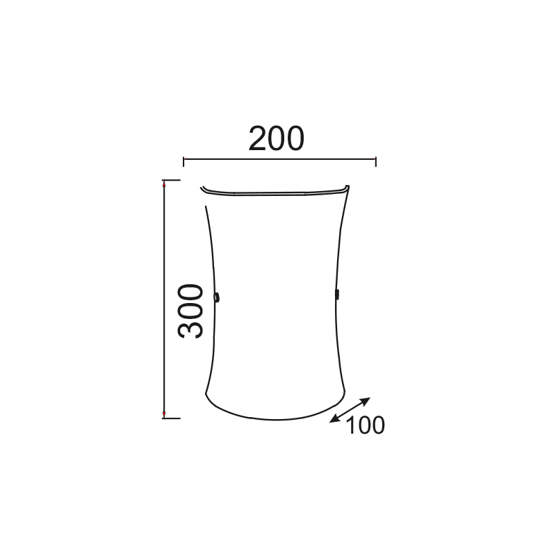WALL LAMP UP-DOWN 1XE27 10X20XH30,5cm TURTLE DL482C WALL LAMP UP-DOWN 1XE27 10X20XH30,5cm TURTLE DL482C