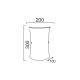 WALL LAMP UP-DOWN 1XE27 10X20XH30,5cm TURTLE DL482C WALL LAMP UP-DOWN 1XE27 10X20XH30,5cm TURTLE DL482C