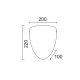 WALL LAMP 1XE27 11X21XH20cm TURTLE DL477C WALL LAMP 1XE27 11X21XH20cm TURTLE DL477C