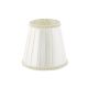 SHADE WHITE ORGANZA WITH PIPING AND BASE FOR E14 DL002SHE14