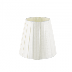 SHADE WHITE ORGANZA WITH BASE FOR E14 DL003SHE14 SHADE WHITE ORGANZA WITH BASE FOR E14 DL003SHE14