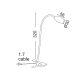 WALL SPOT LED 3W 210Lm SPIRAL 4000K 230V SWAN SF126BLED340C WALL SPOT LED 3W 210Lm SPIRAL 4000K 230V SWAN SF126BLED340C