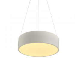 PENDANT LUMINAIRE LED 32W 2560LM 3000K WHITE METAL D35XH140CM OPTIMUS V29LEDP35WH PENDANT LUMINAIRE LED 32W 2560LM 3000K WHITE METAL D35XH140CM OPTIMUS V29LEDP35WH