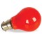 КРУШКА LED B22 25W ЧЕРВЕНА СВЕТЛИНА