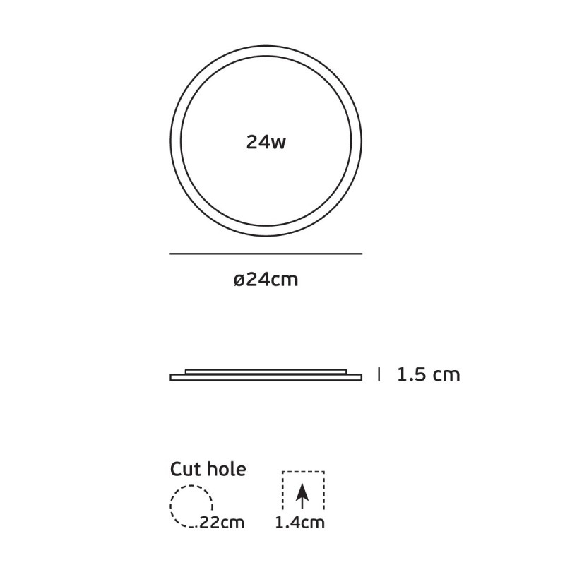 ВГРАДЕН LED ПРОЖЕКТОР VKLED 64173-037115 ВГРАДЕН LED ПРОЖЕКТОР VKLED 64173-037115