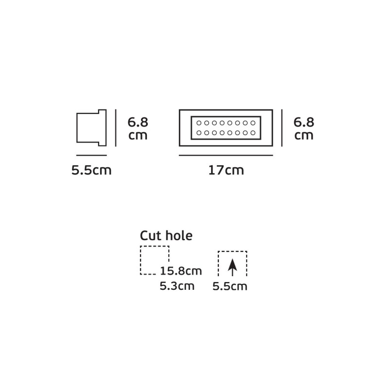 LED ПАНЕЛ 18W КРЪГЪЛ 170MM 3000K LED ПАНЕЛ 18W КРЪГЪЛ 170MM 3000K