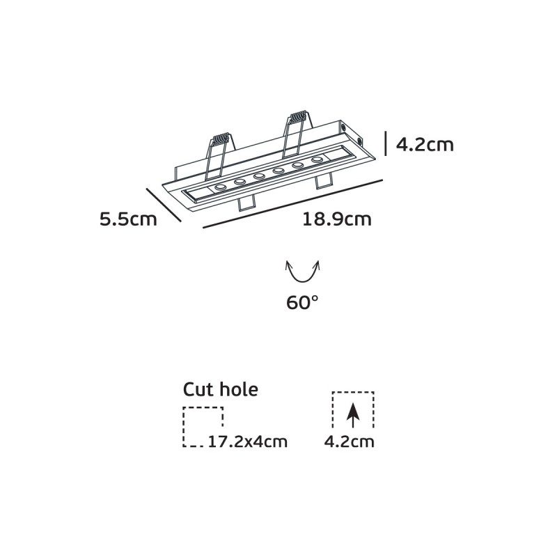 LED ПАНЕЛ VK/04441/WB/W