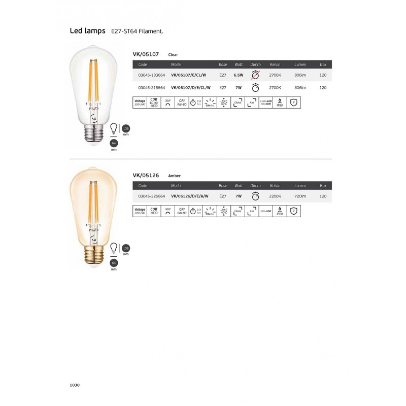 LED КРУШКА 9W E27 4000K
