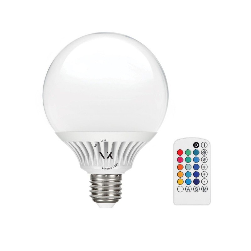 LED КРУШКА RGB E27 9W
