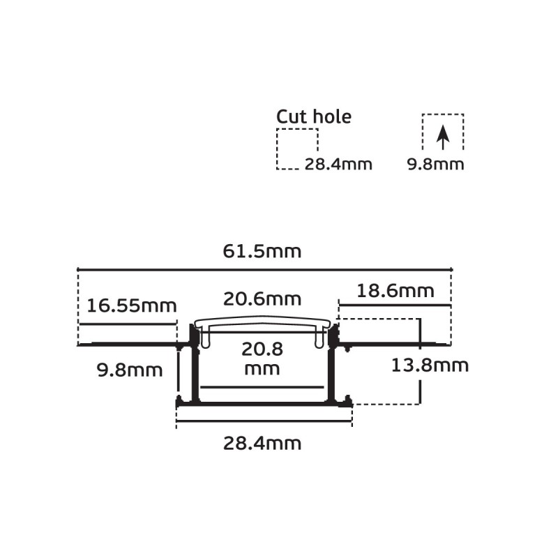 LED ЛЕНТА VK 10W/M 24V IP20 LED ЛЕНТА VK 10W/M 24V IP20