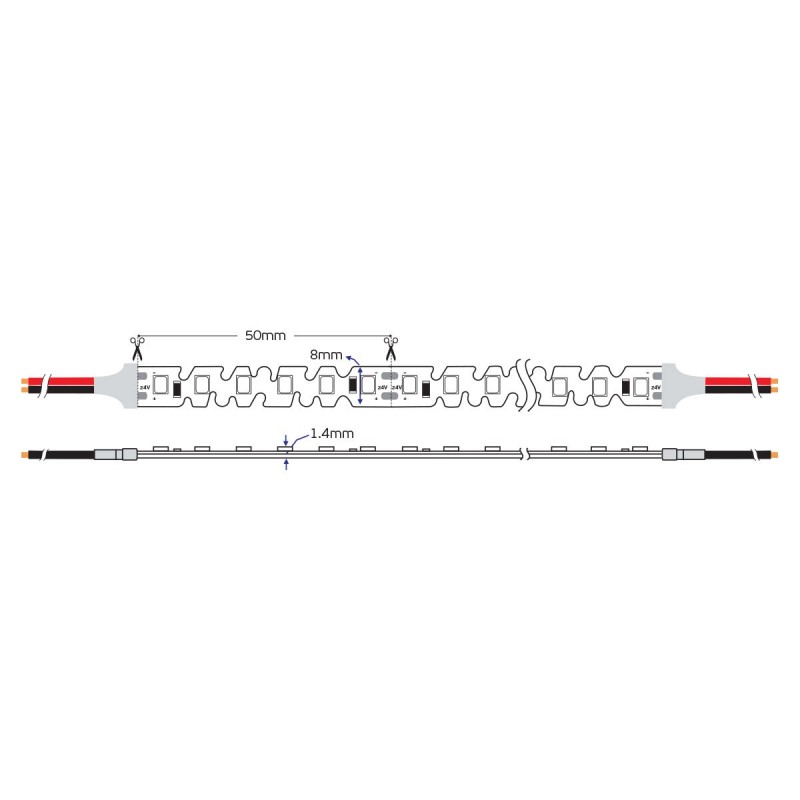 LED ЛЕНТА VK/24/2835S/940/120 LED ЛЕНТА VK/24/2835S/940/120
