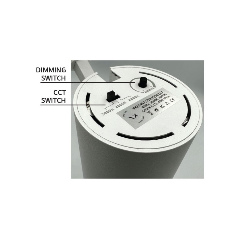 ВГРАДЕН LED ПРОЖЕКТОР VK-04572 TR CCT ВГРАДЕН LED ПРОЖЕКТОР VK-04572 TR CCT