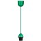 ВЪНШЕН ГУМЕН КАБЕЛ E27 2X0.75MM² 3M ЧЕРЕН