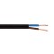 КАБЕЛ ЗА УДЪЛЖИТЕЛ H03VVH2-F 3X0.75 50М ЧЕРЕН