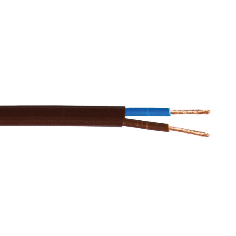 КАБЕЛ ЗА УДЪЛЖИТЕЛ VK H03VVH2-F 3X0.75MM² КАФЯВ КАБЕЛ ЗА УДЪЛЖИТЕЛ VK H03VVH2-F 3X0.75MM² КАФЯВ