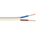 КАБЕЛ ГЪВКАВ H03VV-F 2X50 БЯЛ КАБЕЛ ГЪВКАВ H03VV-F 2X50 БЯЛ