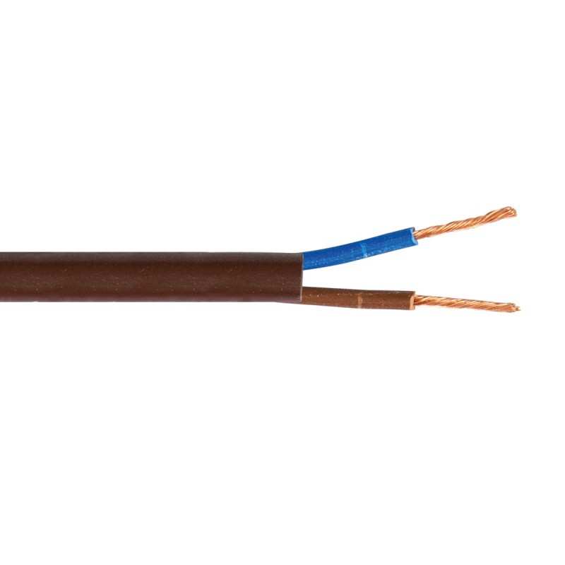 КАБЕЛ ГЪВКАВ H03VV-F 2X0.75 BR