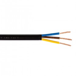 КАБЕЛ ГЪВКАВ H03VV-F 3X0.50 БЯЛ