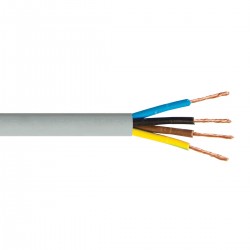 КАБЕЛ ГЪВКАВ H03VV-F 4X0.75 КВ.ММ КАБЕЛ ГЪВКАВ H03VV-F 4X0.75 КВ.ММ