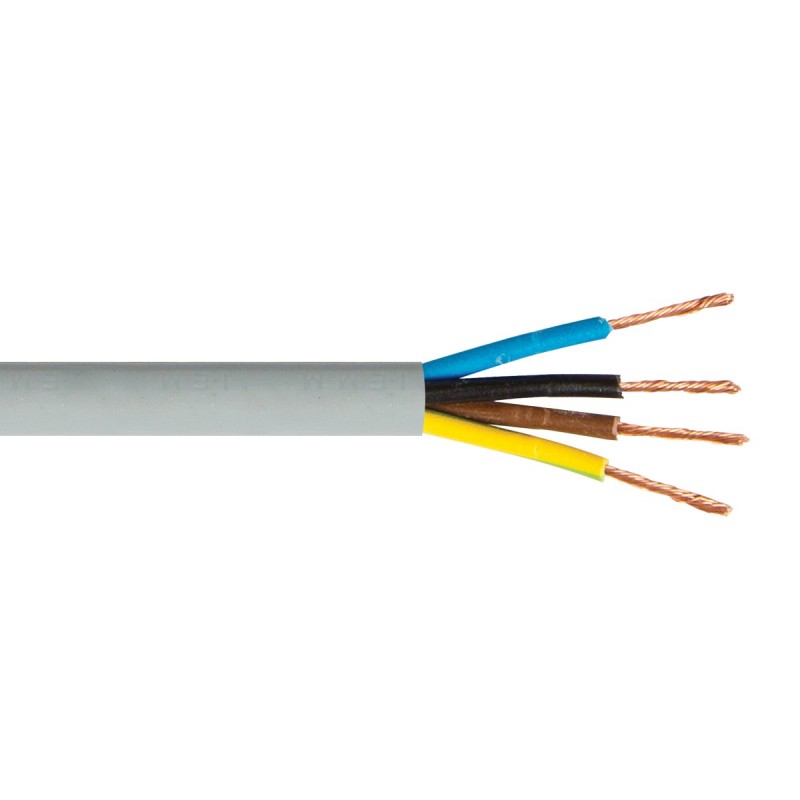 КАБЕЛ ГЪВКАВ H03VV-F 4X0.75 КВ.ММ КАБЕЛ ГЪВКАВ H03VV-F 4X0.75 КВ.ММ