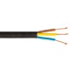 КАБЕЛ ГЪВКАВ H03VV-F 3X0.75 БЯЛ 105М
