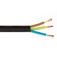 КАБЕЛ ГЪВКАВ H03VV-F 3X1.0 БЯЛ КАБЕЛ ГЪВКАВ H03VV-F 3X1.0 БЯЛ