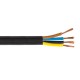 КАБЕЛ H03VV-F 4X0.75MM² ЧЕРЕН 105М КАБЕЛ H03VV-F 4X0.75MM² ЧЕРЕН 105М