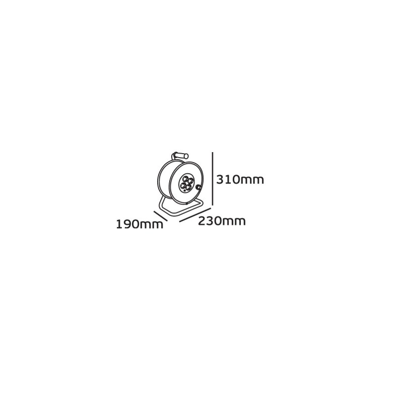 ЛЕНТОВ КАБЕЛ VK 1.5MM² 50М
