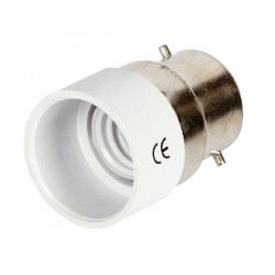 АДАПТЕР ВКЛЮЧВАНЕ B22 КЪМ E14