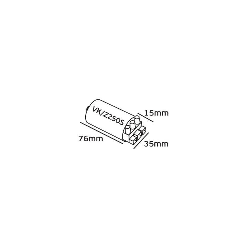ЗАХРАНВАНЕ ЗА LED ЛЕНТИ VK/Z250S