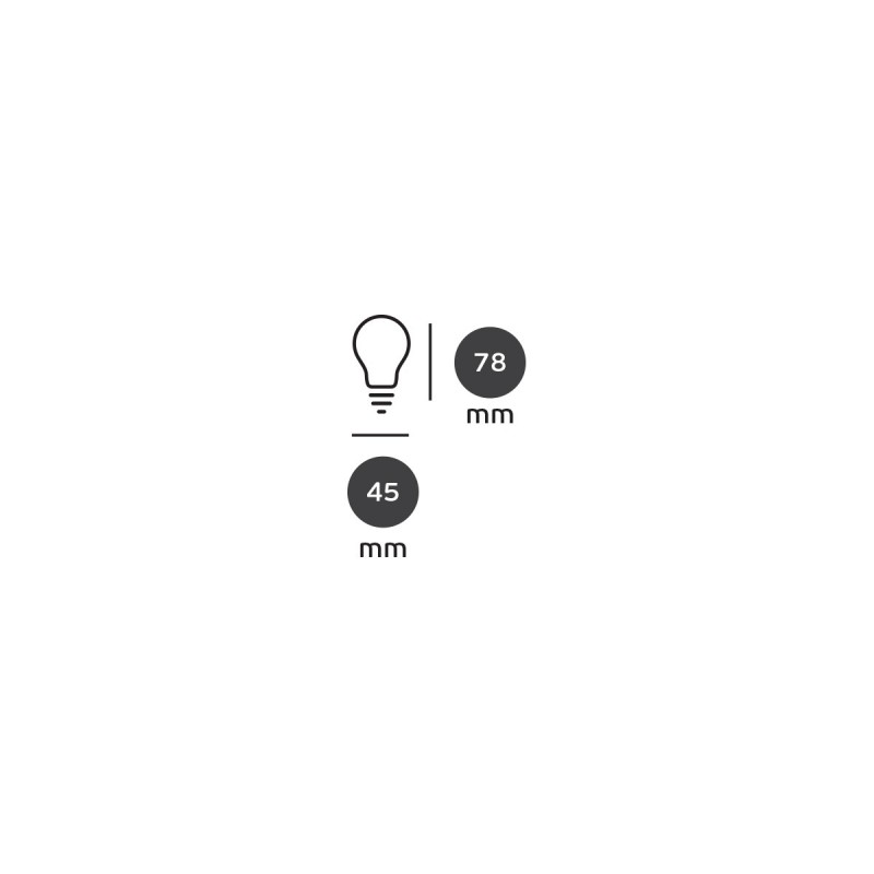 LED ЛУНА COREPRO P45 E27 4.3W 2700K LED ЛУНА COREPRO P45 E27 4.3W 2700K